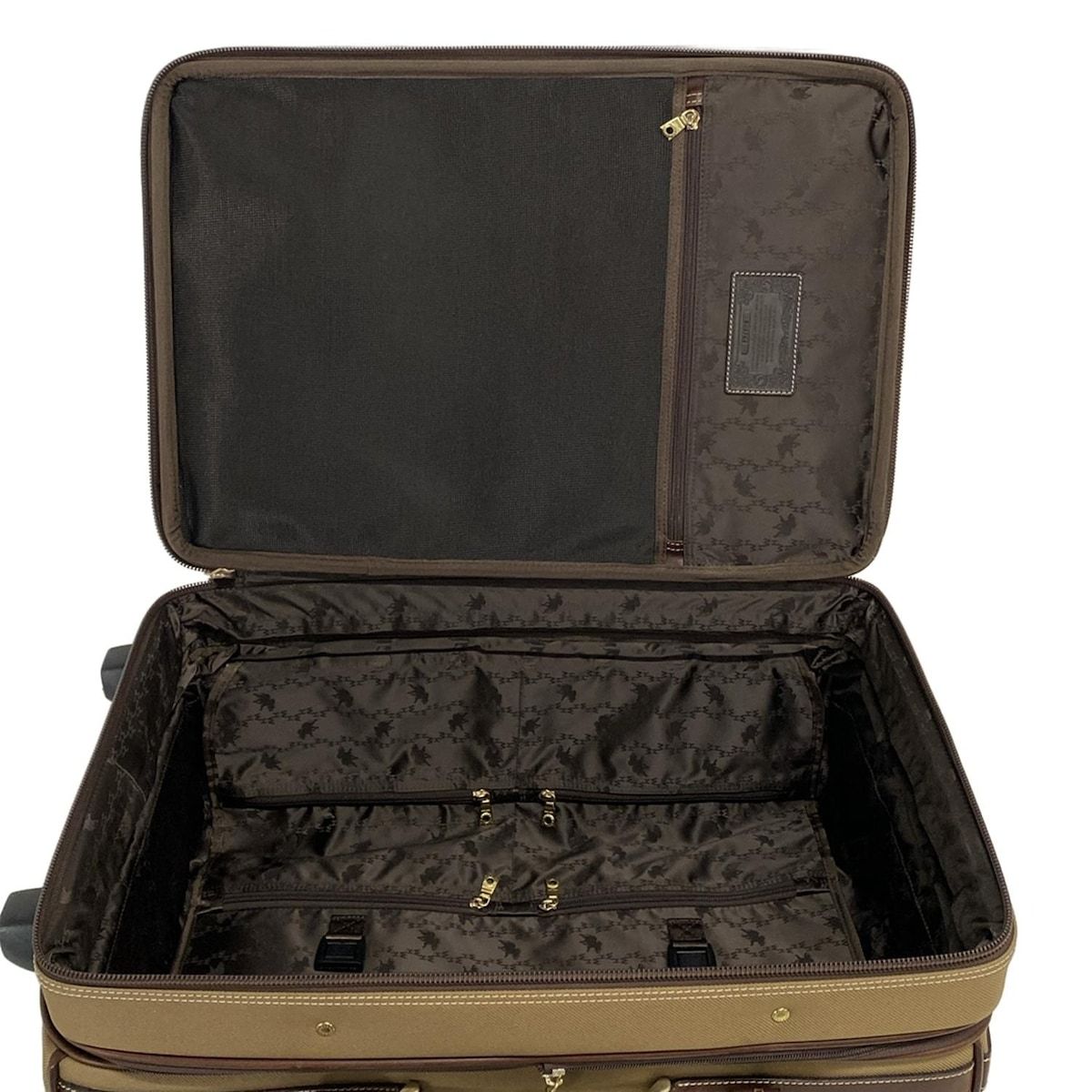 HUNTING WORLD(ハンティングワールド) キャリーバッグ - カーキ×ダーク