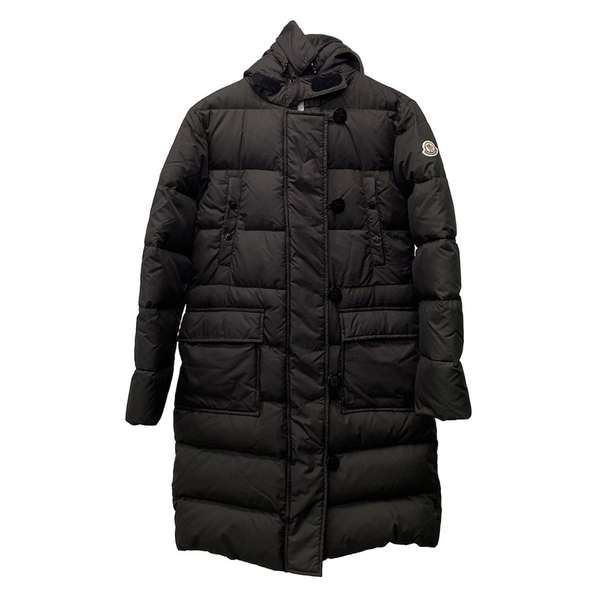 鑑定済み正規品 美品 MONCLER モンクレールダウンジャケット黒 サイズ1 