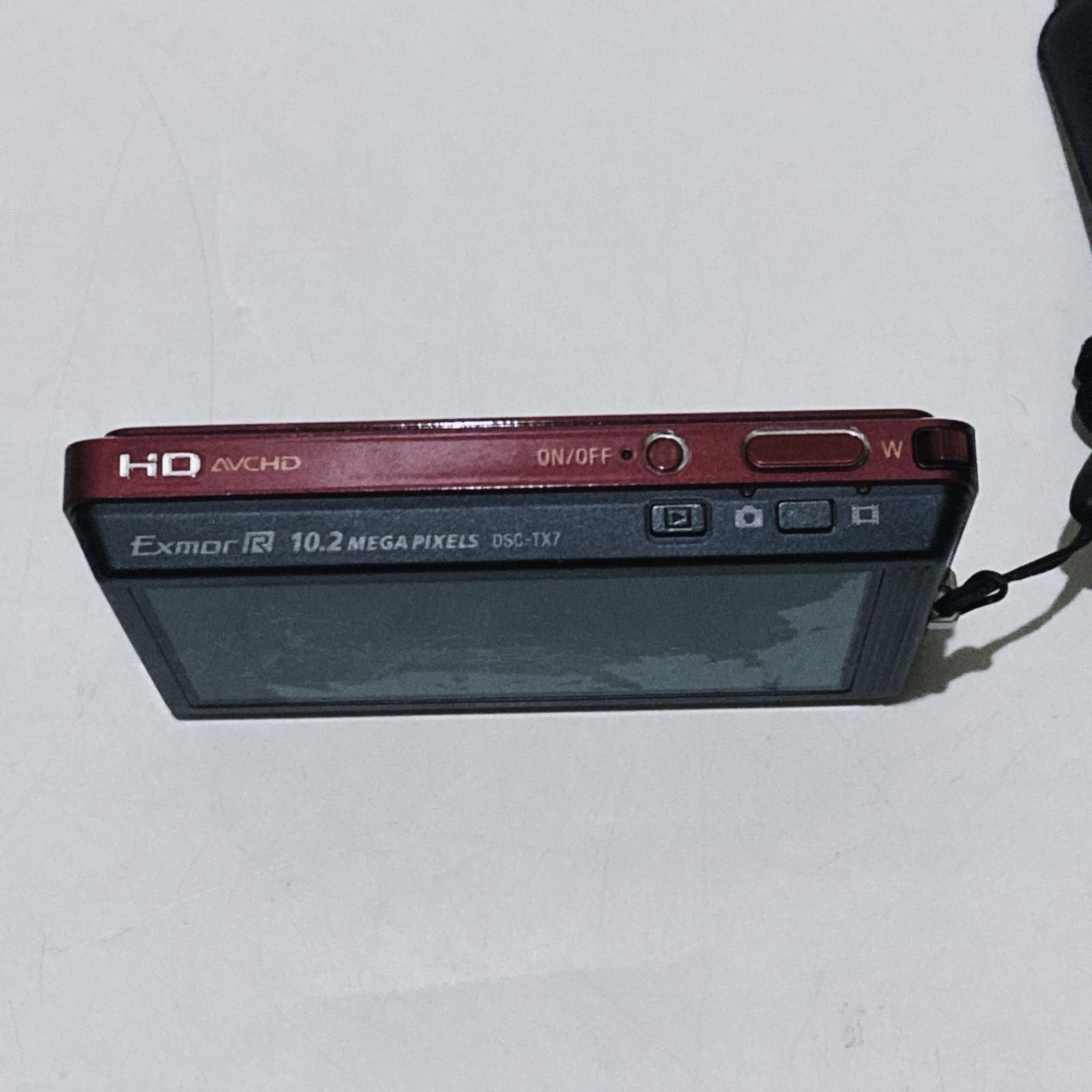 SONY Cyber-shot DSC-TX7 レッド コンパクトデジタルカメラ ソニー 