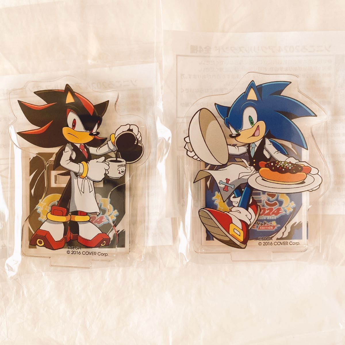 シャドウとソニック ソニころ2024 コラボカフェ アクリルスタンド 未