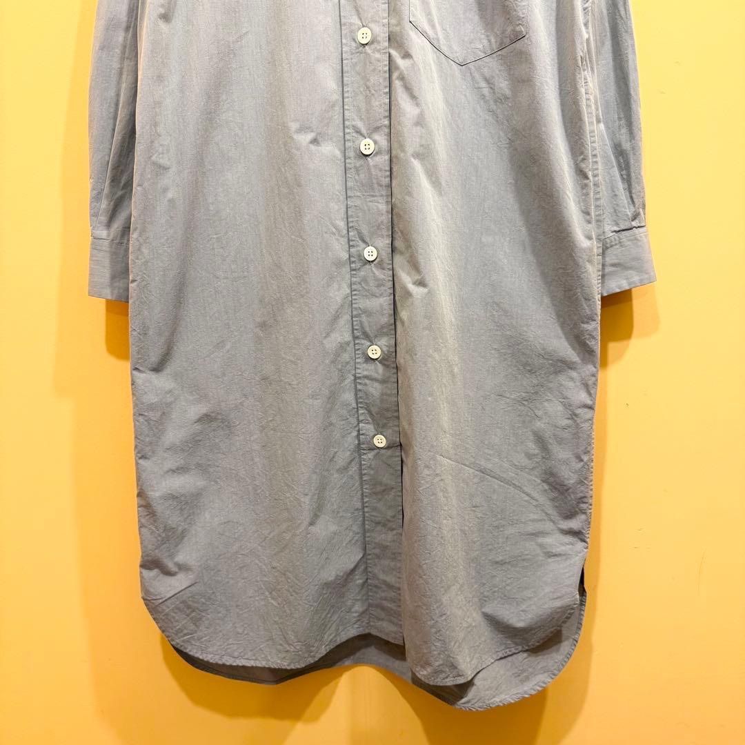 マーガレットハウエル シャツワンピース コットンポプリン 1