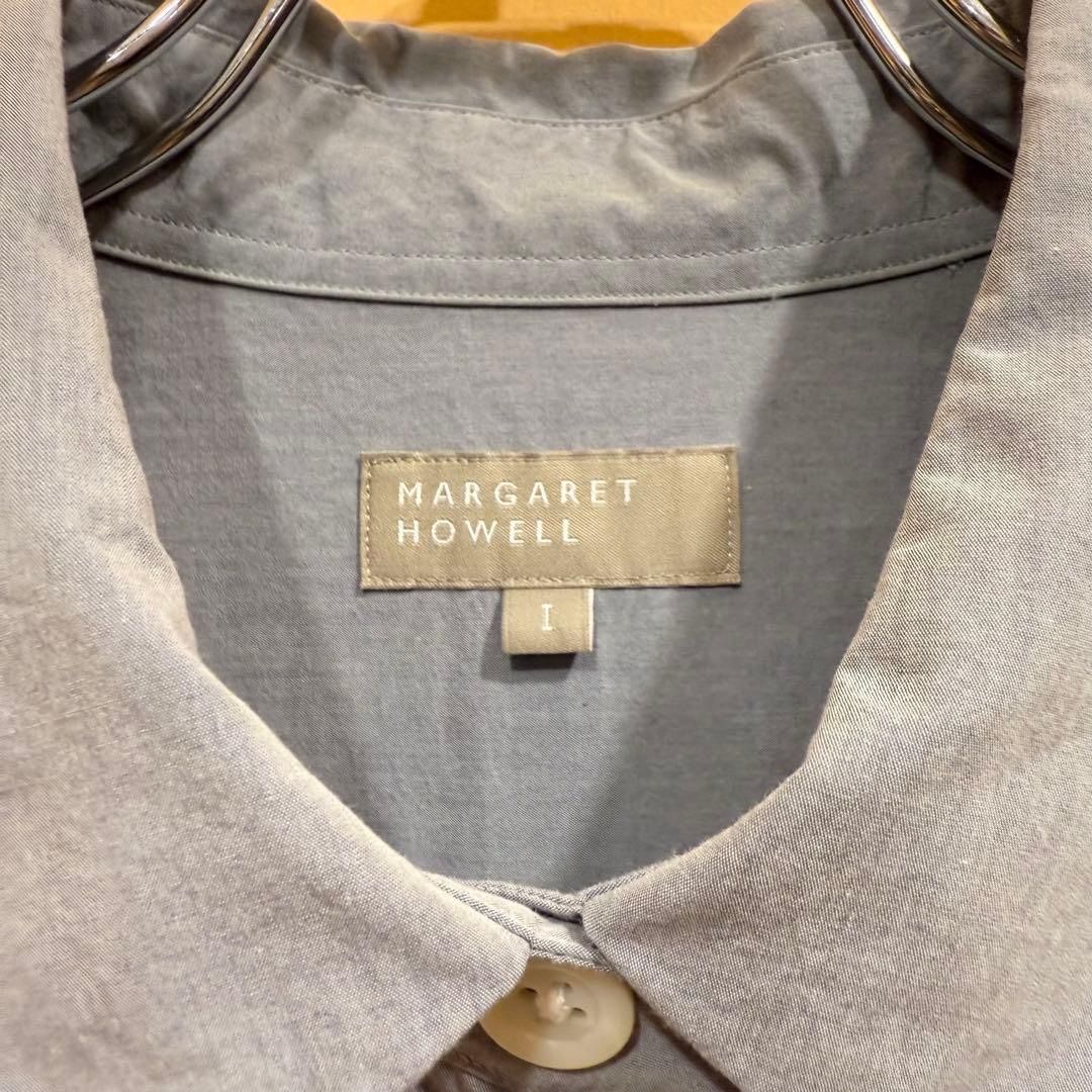 マーガレットハウエル シャツワンピース コットンポプリン 1