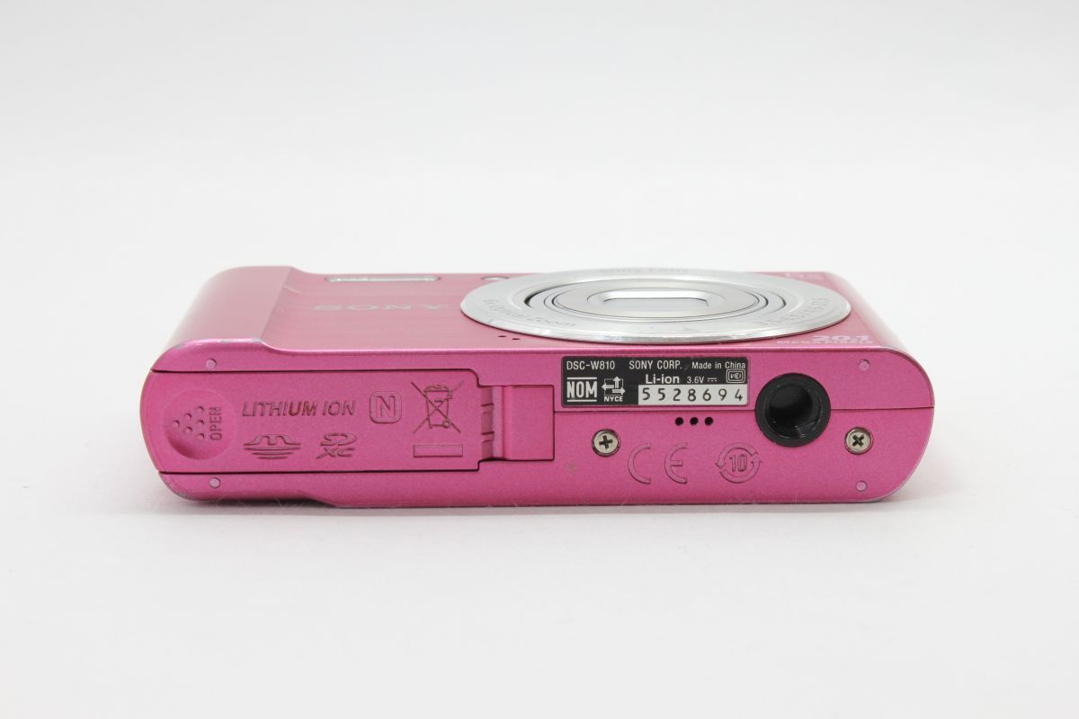 動作良品】ソニー SONY DSC-W810 ピンク 動作確認済 バッテリー 充電器