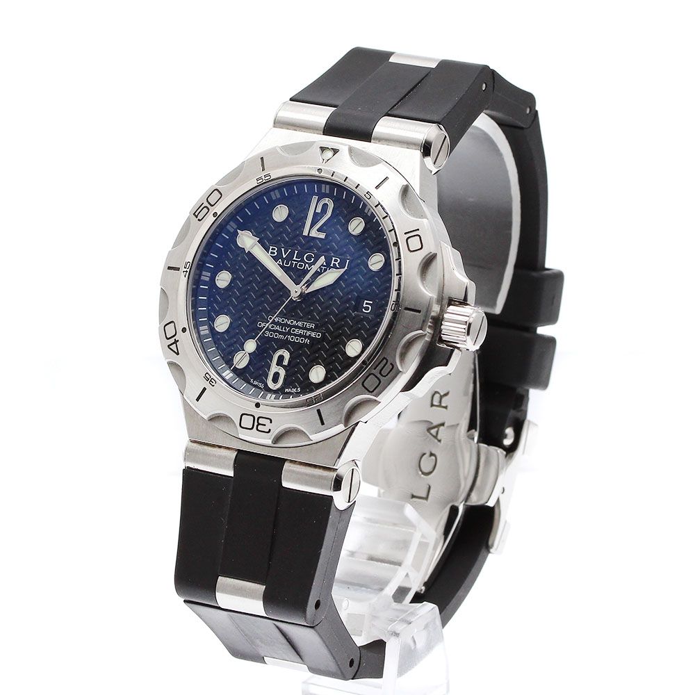 ブルガリ BVLGARI DP42SSD ディアゴノ スクーバ アクア デイト 自動
