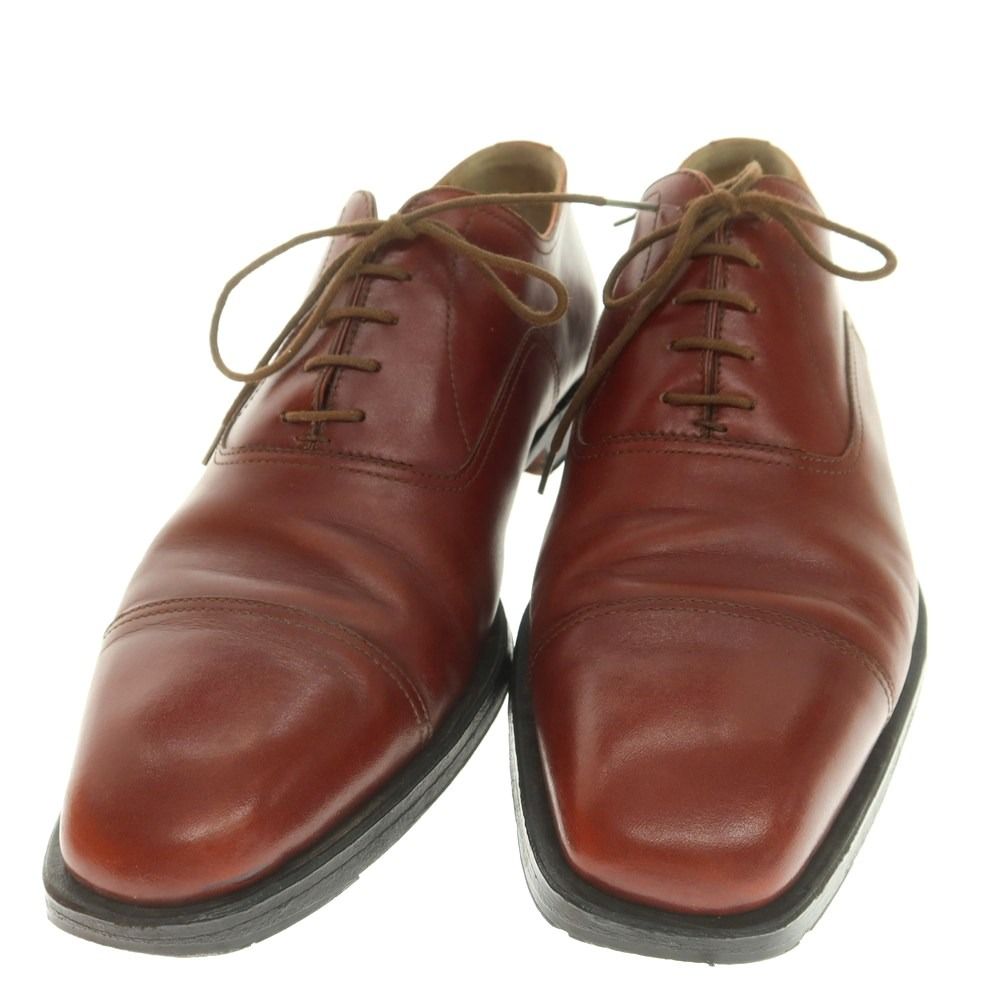 HERMES　ストレートチップ　40サイズ 中古】エルメス HERMES ストレートチップ ドレスシューズ レッド