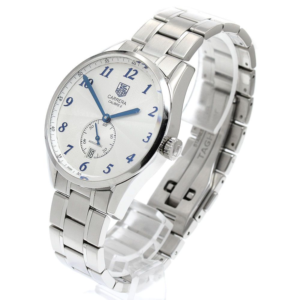 タグホイヤー TAG HEUER WAS 2111 カレラ ヘリテージ デイト キャリバー6 自動巻き メンズ_916380