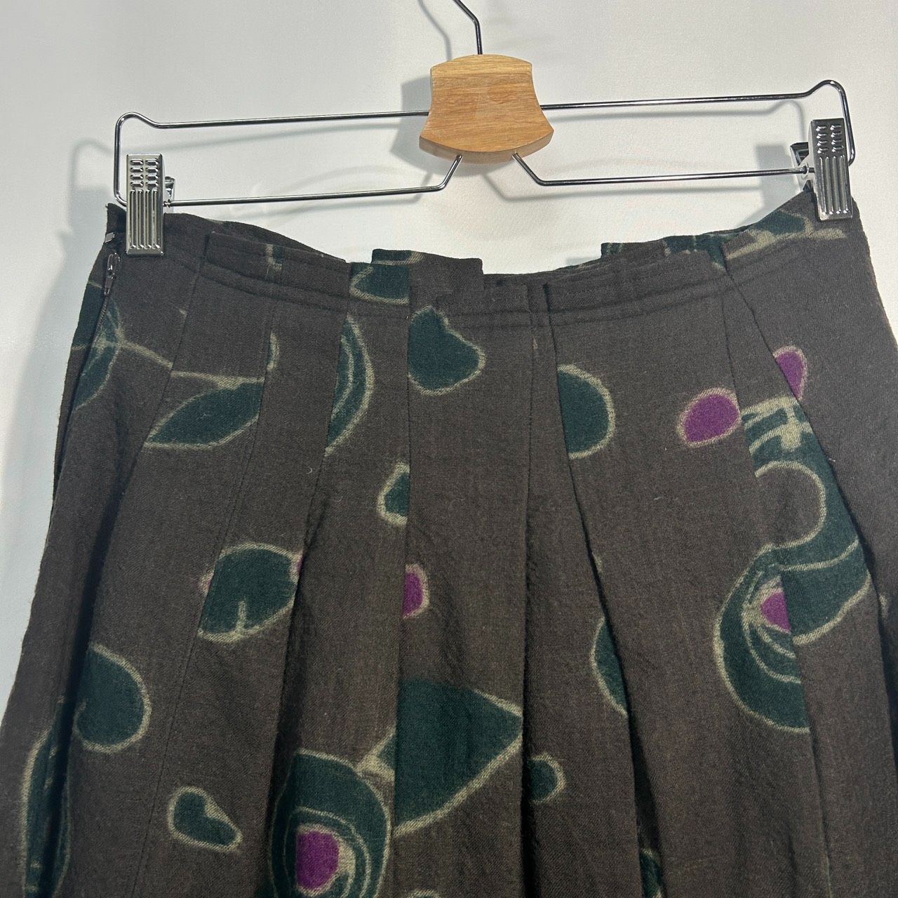 io comme io【38】ブラウン系 プリーツスカート レディース ロング