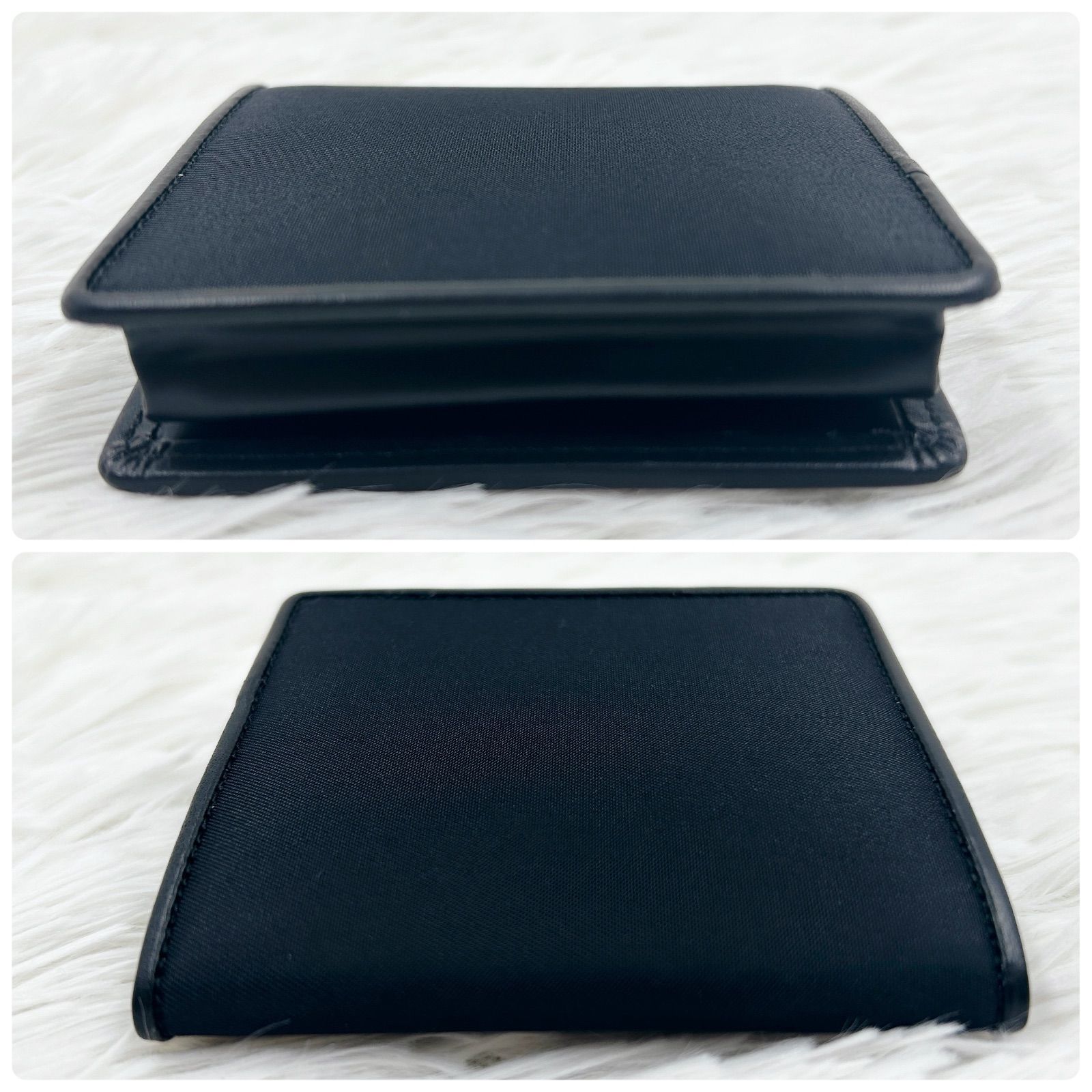 極美品/バーバリー/BURBERRY◇ノバチェック/ブラック/コインケース