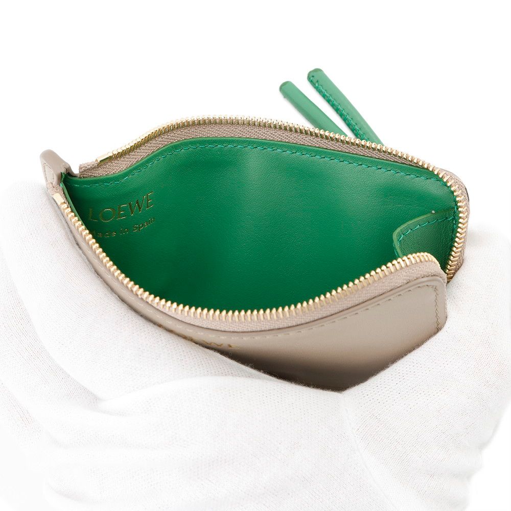 ロエベ カードケース ノット コイン カードホルダー シャイニーナパ  