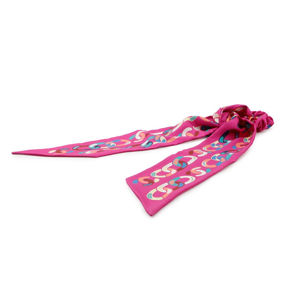 シャネル シュシュ スカーフ セット ココマーク チェーンモチーフ