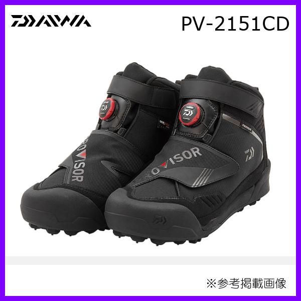 ダイワ プロバイザーシューズ PV-2151CD スパイク ブラック 25.0 2021年