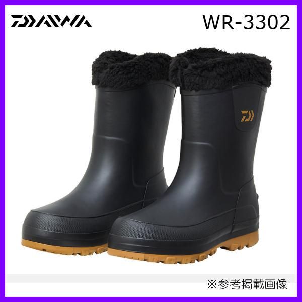 ダイワ ウインターラジアルブーツ WR-3302 ブラック LL 27.0～27.5 2021年
