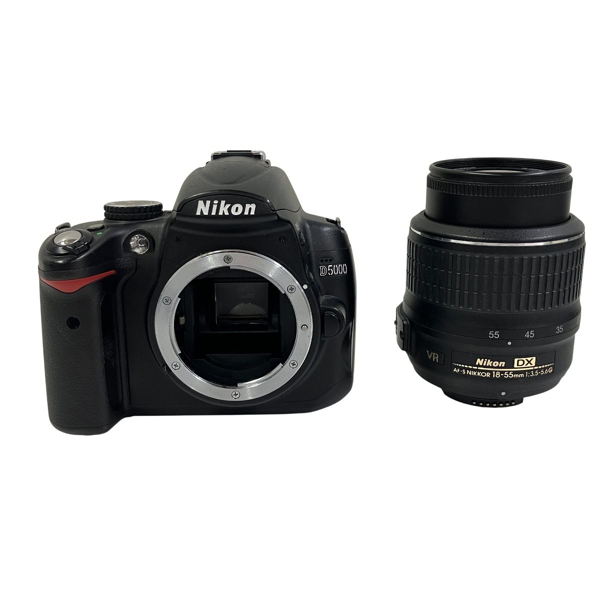 中古 1年保証 美品 Nikon D5000 18-55mm VR レンズキット ニコン
