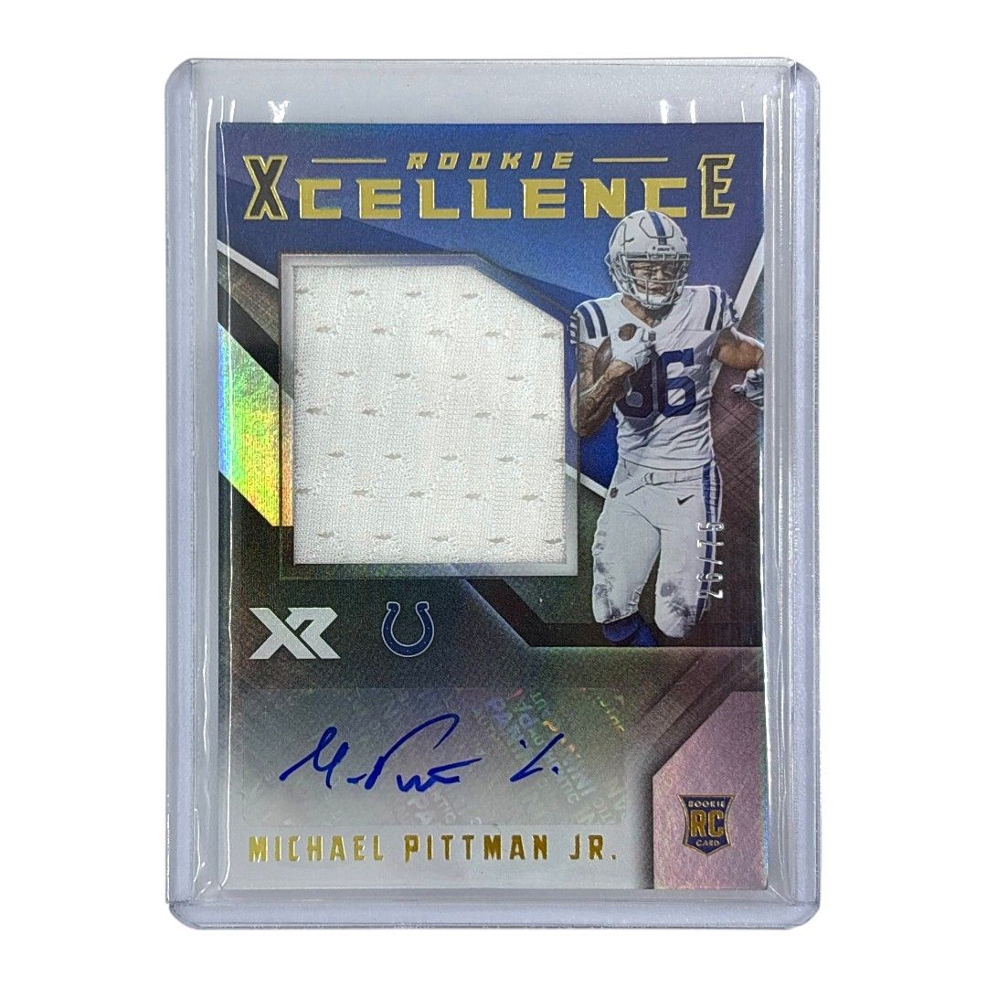 PANINI NFLカード Xr MICHAEL PITTMAN JR. INDIANAPOLIS COLTS 26/75 #RXC-MP 送料無料 中古 IT1