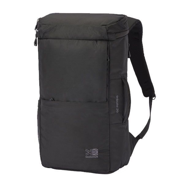 カリマー tribute 20 BLACK H50×W30×D16cm 20L 501235-9000 tribute 20 KARRIMOR