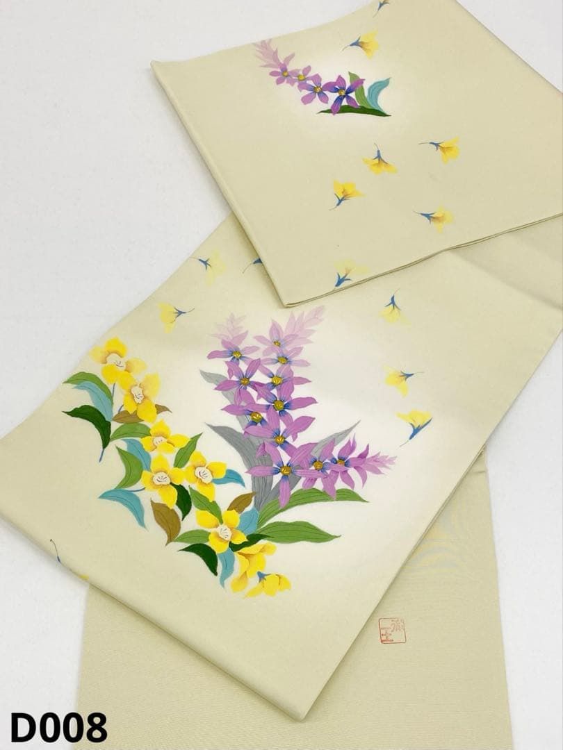 京友禅作家 打越徹王 無線友禅 袋帯 落款入 正絹 お太鼓柄 D008 - メルカリ