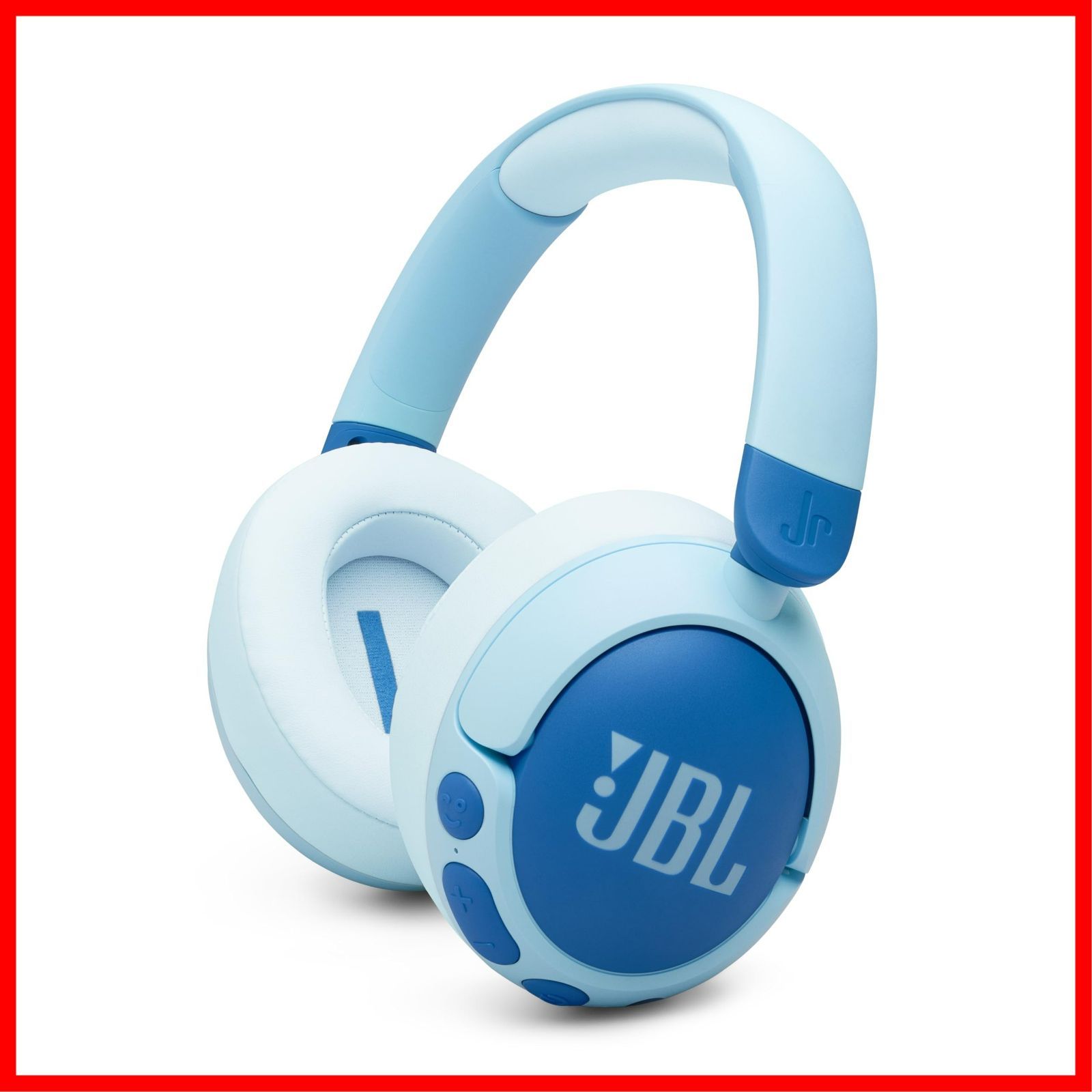 約50時間連続再生 470NC 子供向け ノイズキャンセリング搭載 Bluetooth対応 有線接続対応 オーバーイヤーヘッドホン 音量制御機能搭載 マイク内蔵 Junior アプリ対応 マルチポイント対応 シール付属 ブルー JBLJR4