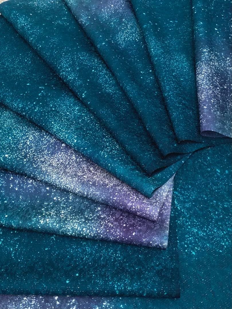 吉野一廉 銀通し 小紋 反物 正絹 着尺 落款入 作家物 No.53 - メルカリ