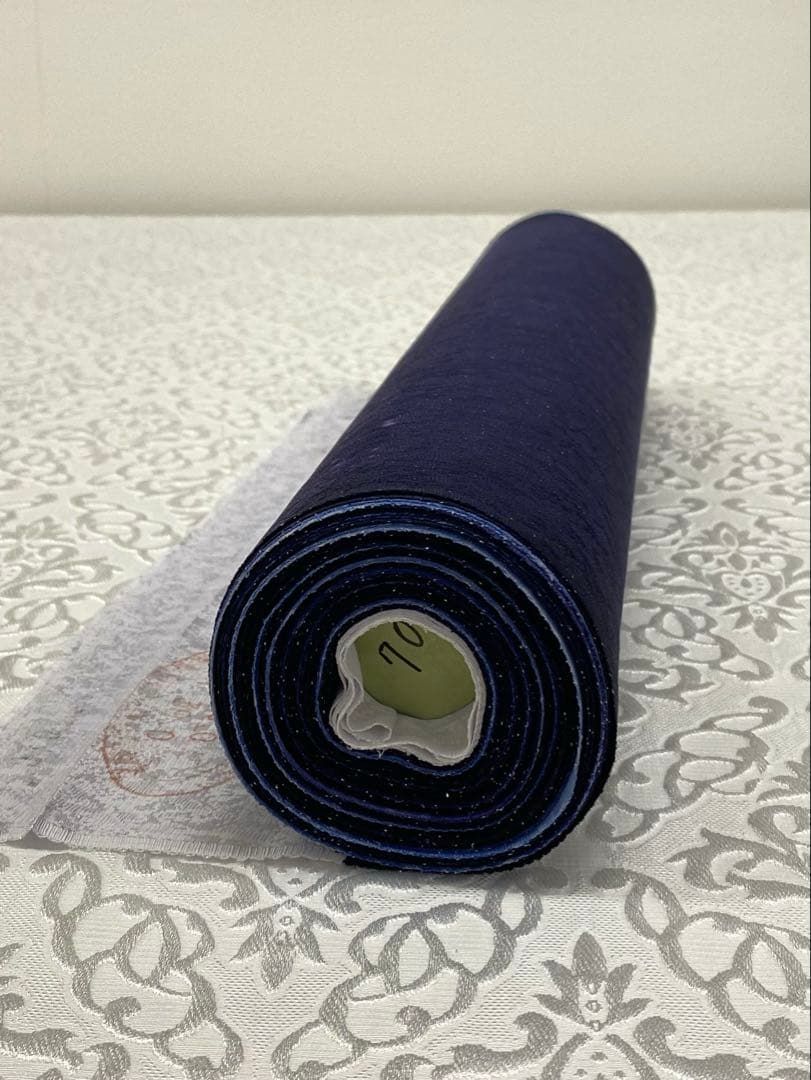 吉野一廉 銀通し 小紋 反物 正絹 着尺 落款入 作家物 No.70 吉野一廉 銀通し 小紋 反物 正絹 着尺 落款入 作家物 No.70 - メルカリ