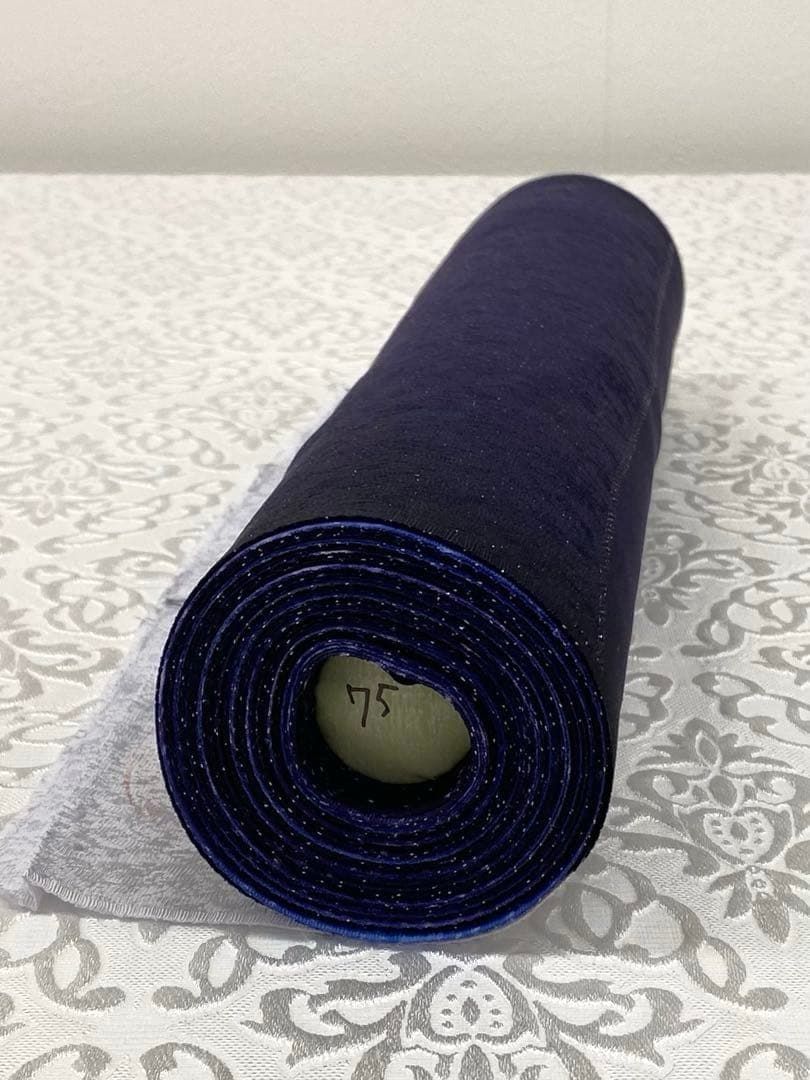 吉野一廉 銀通し 小紋 反物 正絹 着尺 落款入 作家物 No.75 - メルカリ