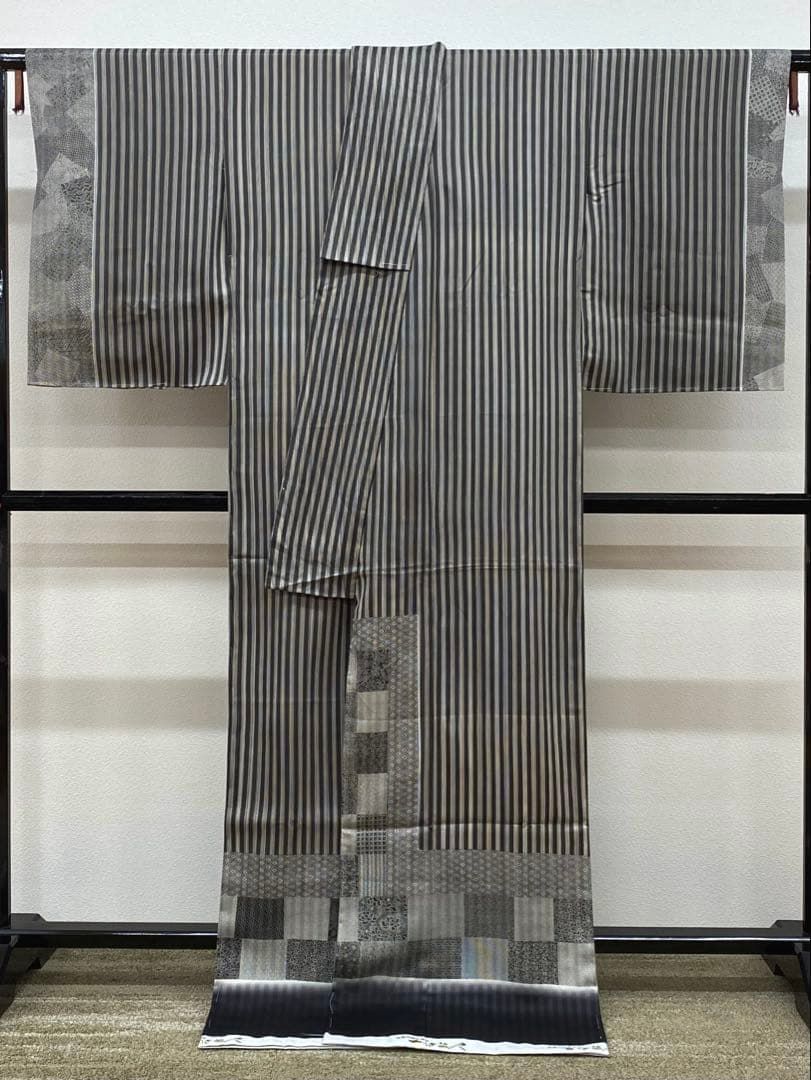 山岡古都 古都染人 郷美墨 仮絵羽 未仕立て品 本草木染