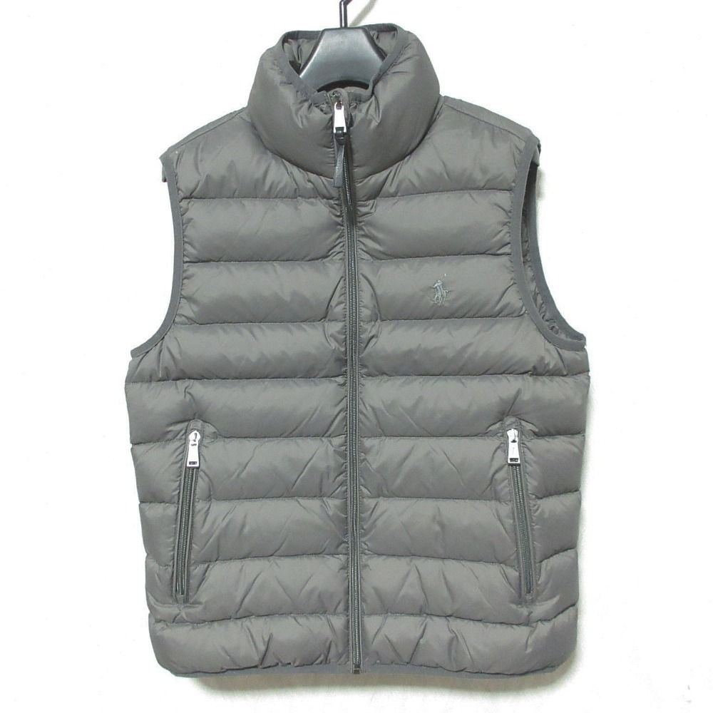 ポロラルフローレン 90’s ダウンベスト ポニー刺繍 BLACK LL 美品 POLO RALPH LAUREN ポロラルフローレン ポニー刺繍