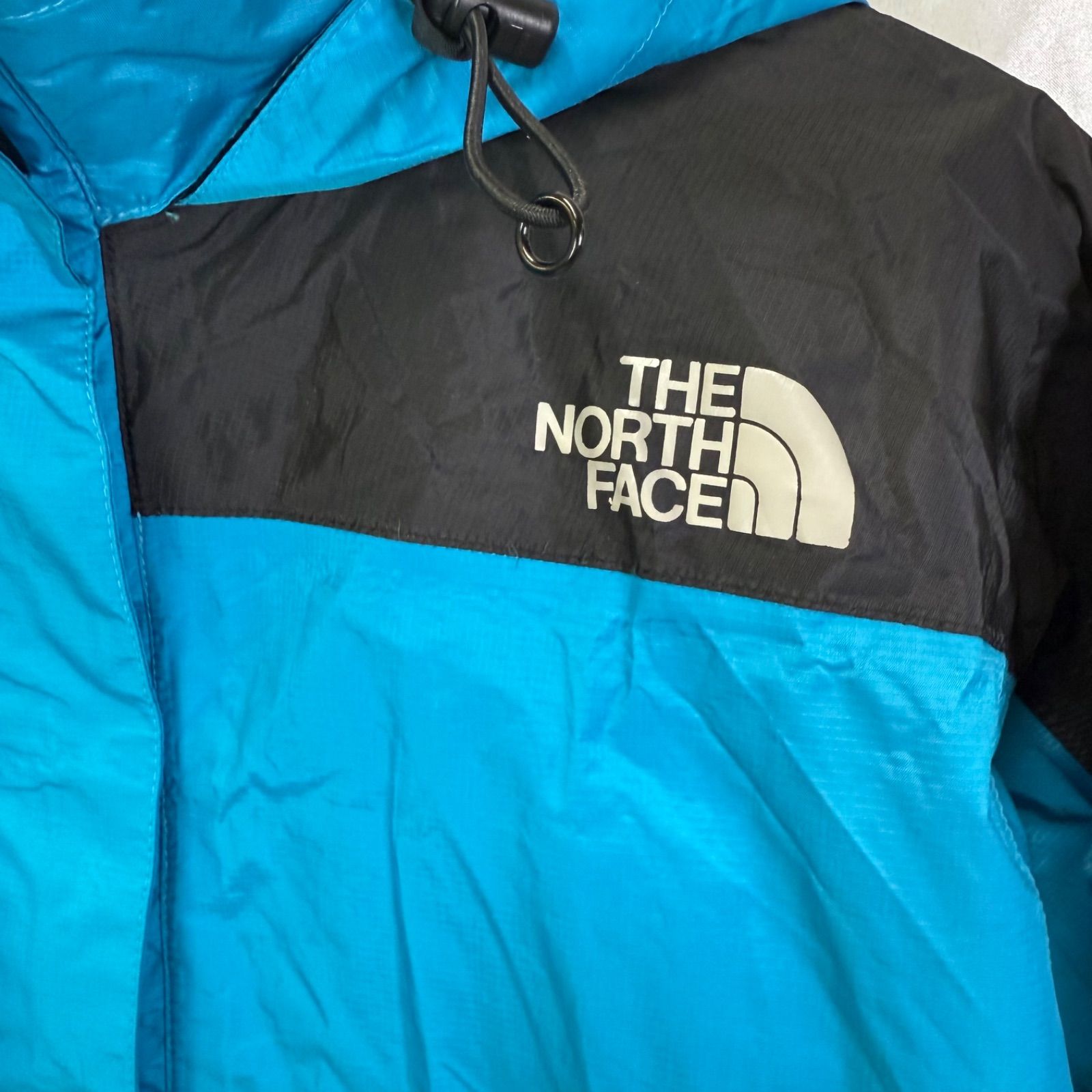 ノースフェイス NPW10032 レインウェア セットアップ L ブルー THE 