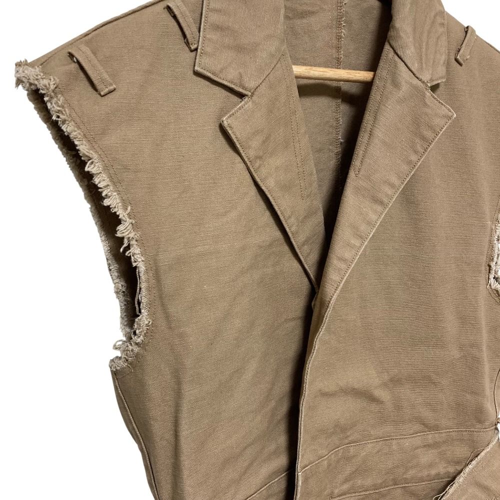 良品 FUMIKA UCHIDA フミカウチダ SAFARI CUT SLEEVE JK ベルテッド