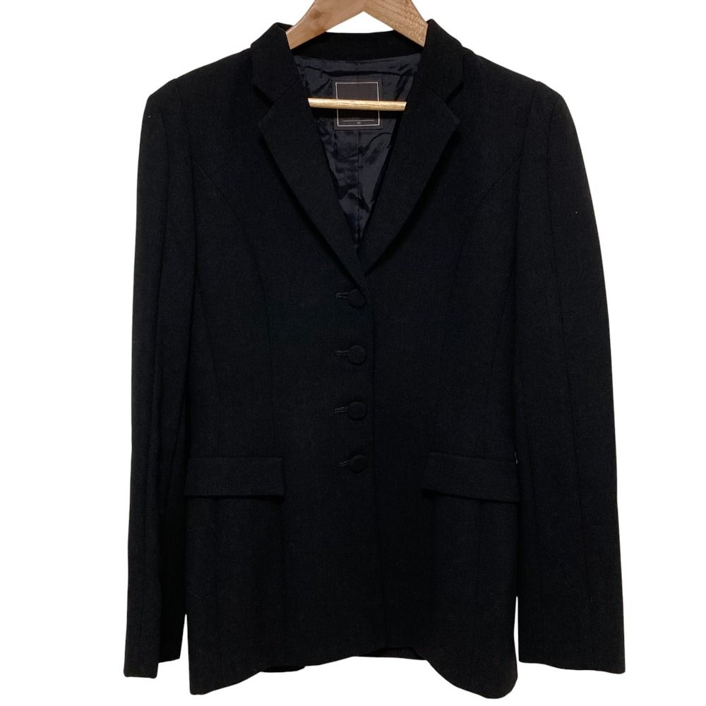 フォクシー FOXEY NEW YORK 40 女優襟　ジャケット FOXEY ブラック ジャケット コート40 近年モデル FOXEY 女優襟 リブ