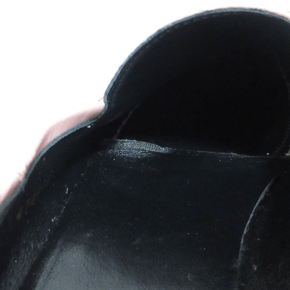  GUCCI グッチ brixton ブリクストン レザー ホースビット ローファー 414998 サイズ36.5 23.5 cm相当 ピンク レディース 古着 ローファー 革靴 靴