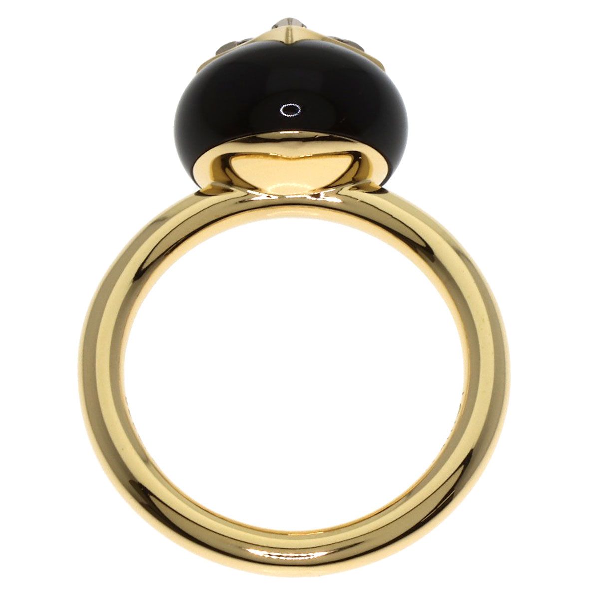 LOUIS VUITTON ルイヴィトン ブロッサムオニキス ダイヤモンド 49 リング 指輪 K18YG レディース FORTGASGNV_COM_BR