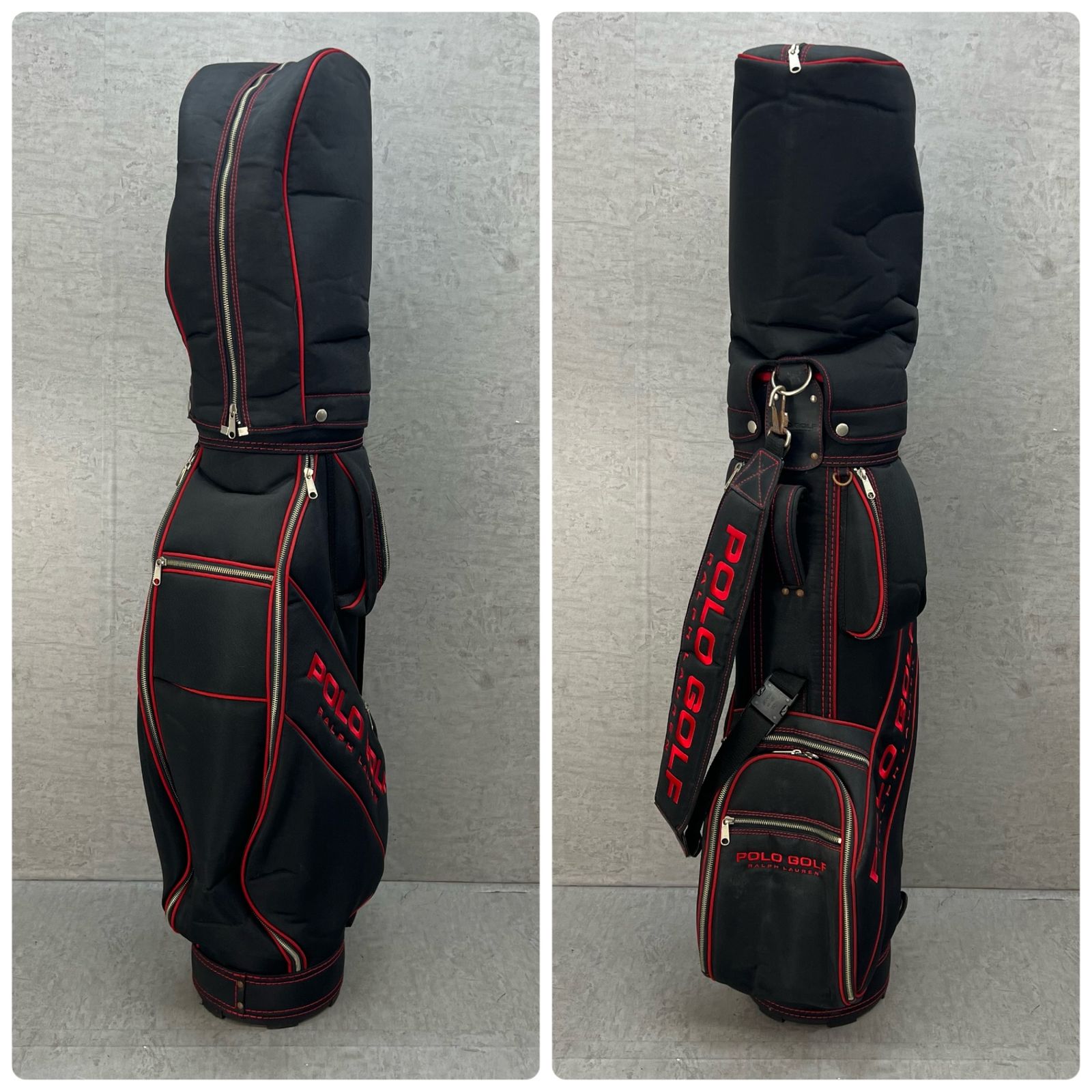 ポロ ラルフローレン ゴルフ用 キャディバッグ カート式 8型 POLO ポロ ラルフローレン ゴルフ用 キャディバッグ カート式 8型 POLO