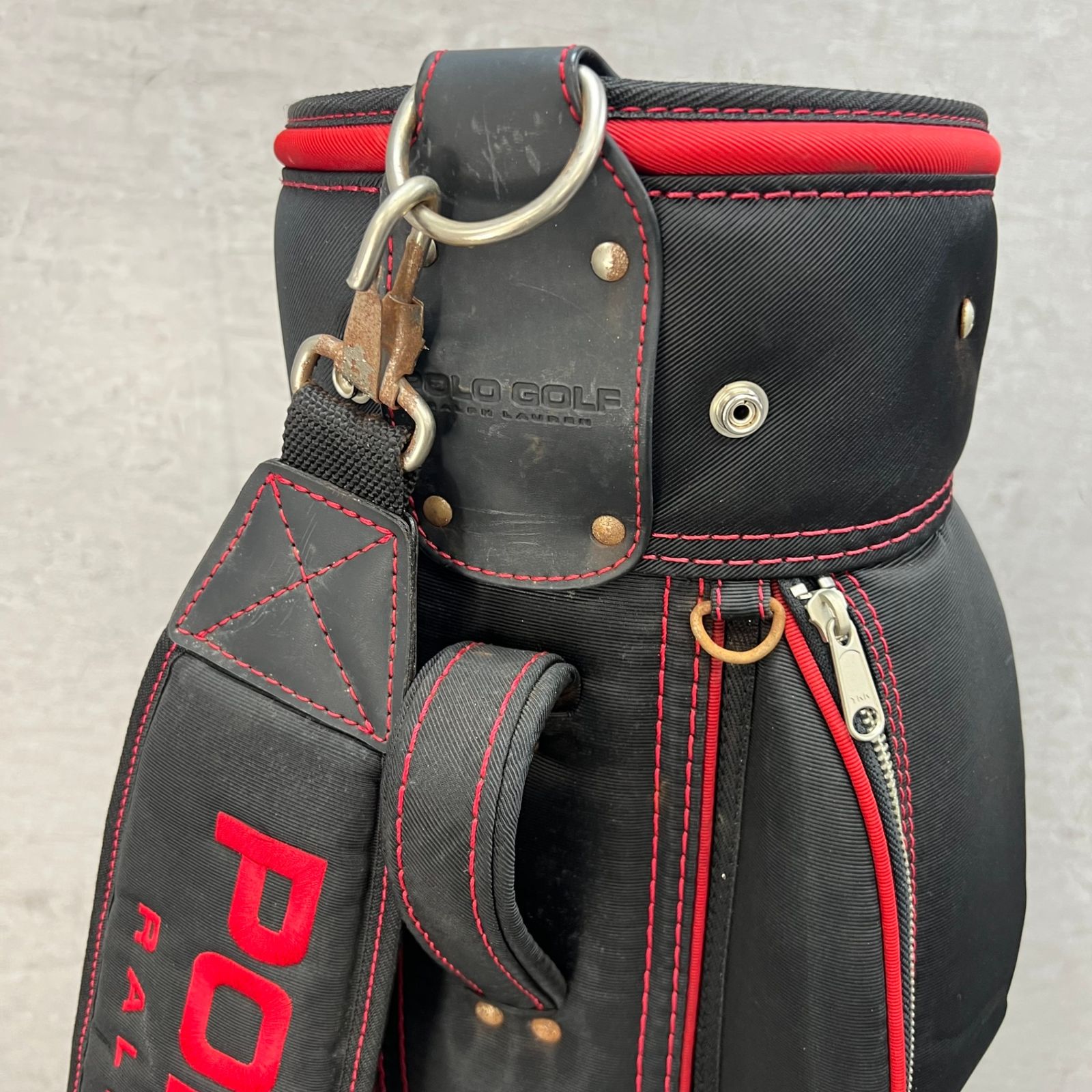 ポロ ラルフローレン ゴルフ用 キャディバッグ カート式 8型 POLO