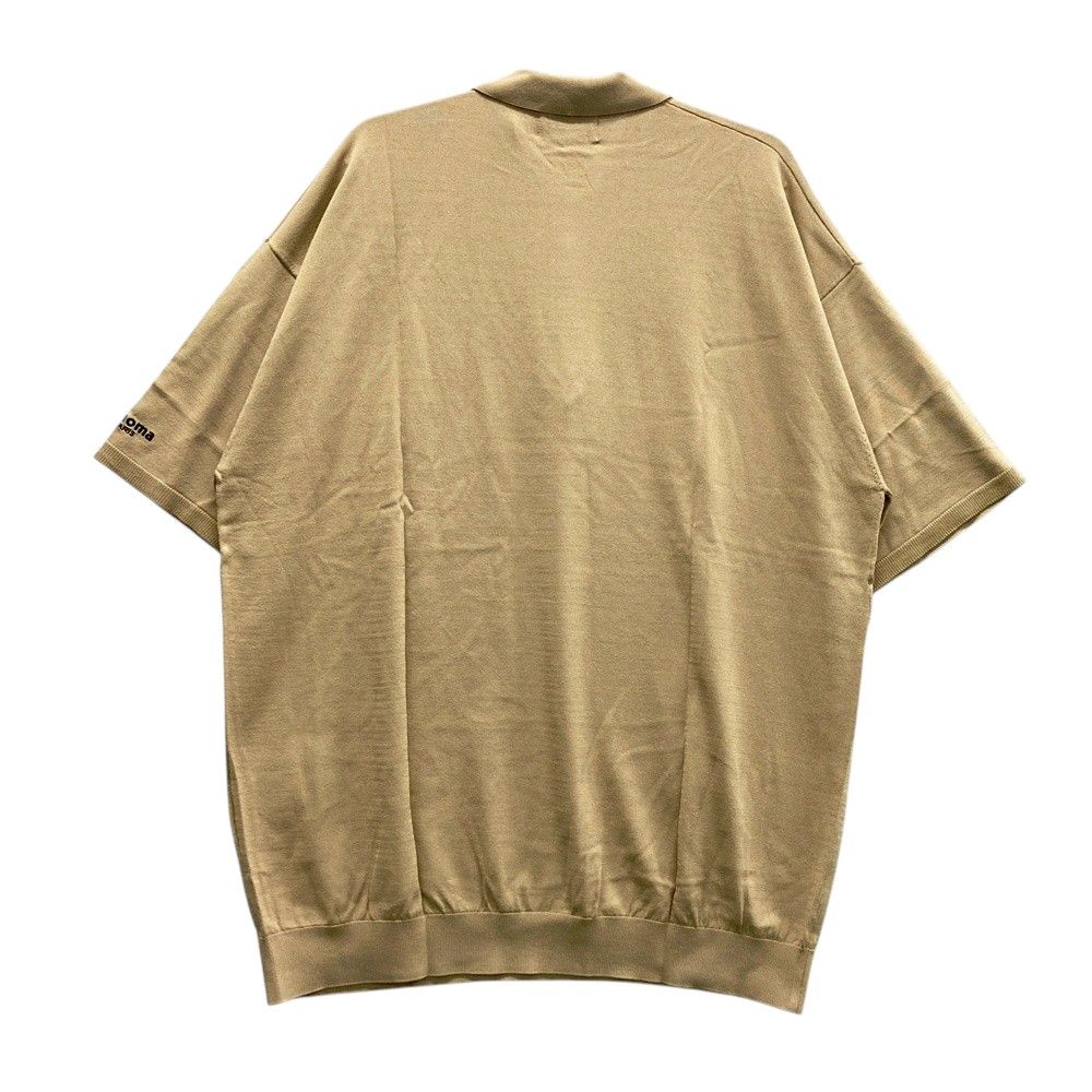 サイズ：L RENOMA GOLF レノマゴルフ ハーフジップ ニット 半袖