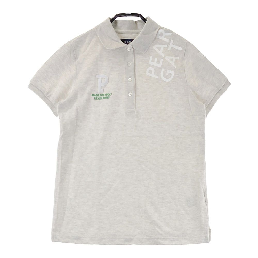サイズ 1 PEARLY GATES パーリーゲイツ モデル 半袖ポロシャツ ベージュ系 240101546164 ゴルフウェア レディース ストスト