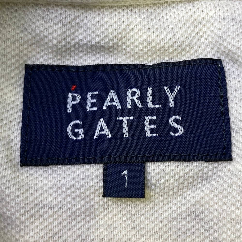 サイズ 1 PEARLY GATES パーリーゲイツ モデル 半袖ポロシャツ ベージュ系 240101546164 ゴルフウェア レディース ストスト LLC-HASEGAWATOSO_COM