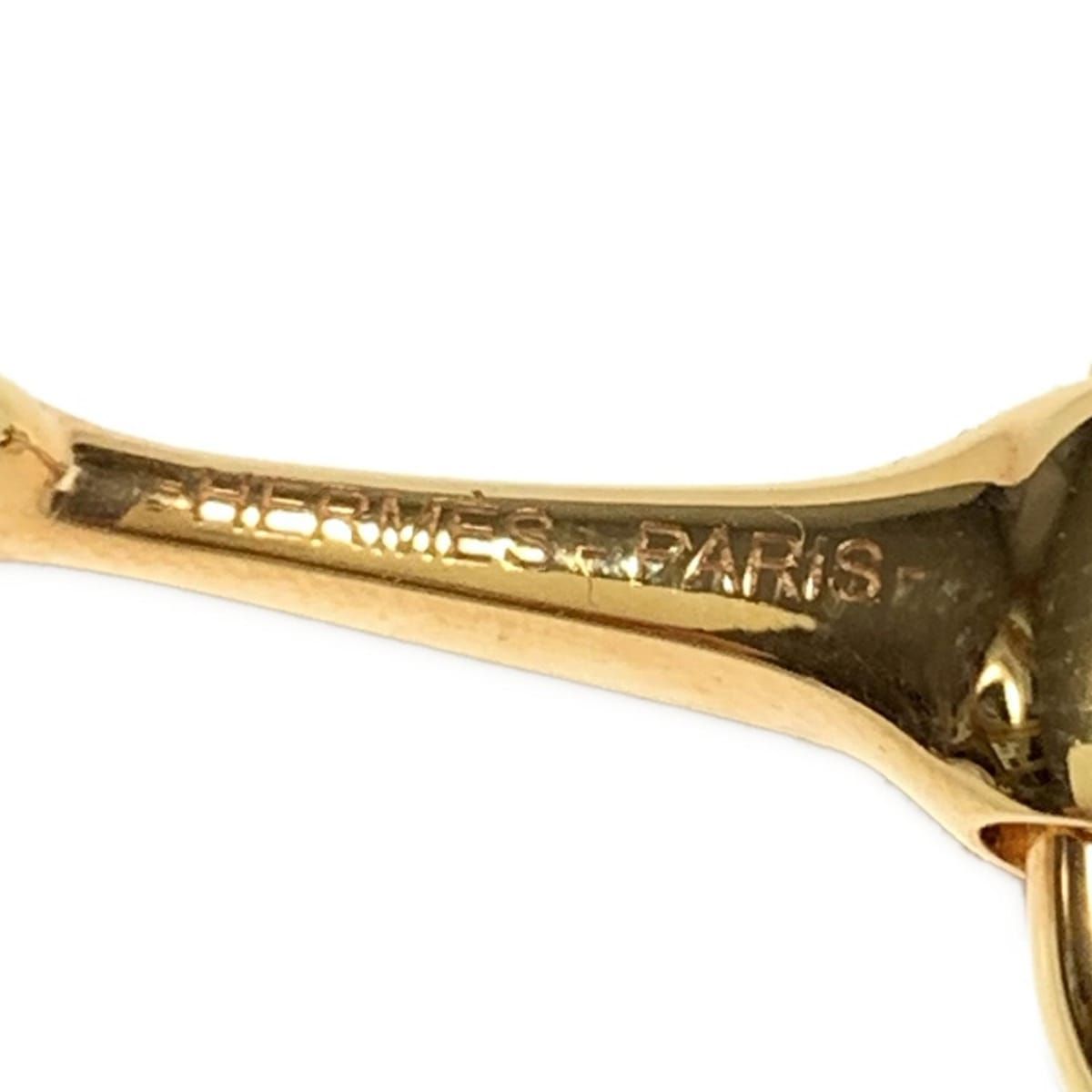 エルメス　モールドゥ　スカーフリング　ゴールド　レア⭐︎ HERMES(エルメス) スカーフリング モールドゥ ゴールド - メルカリ