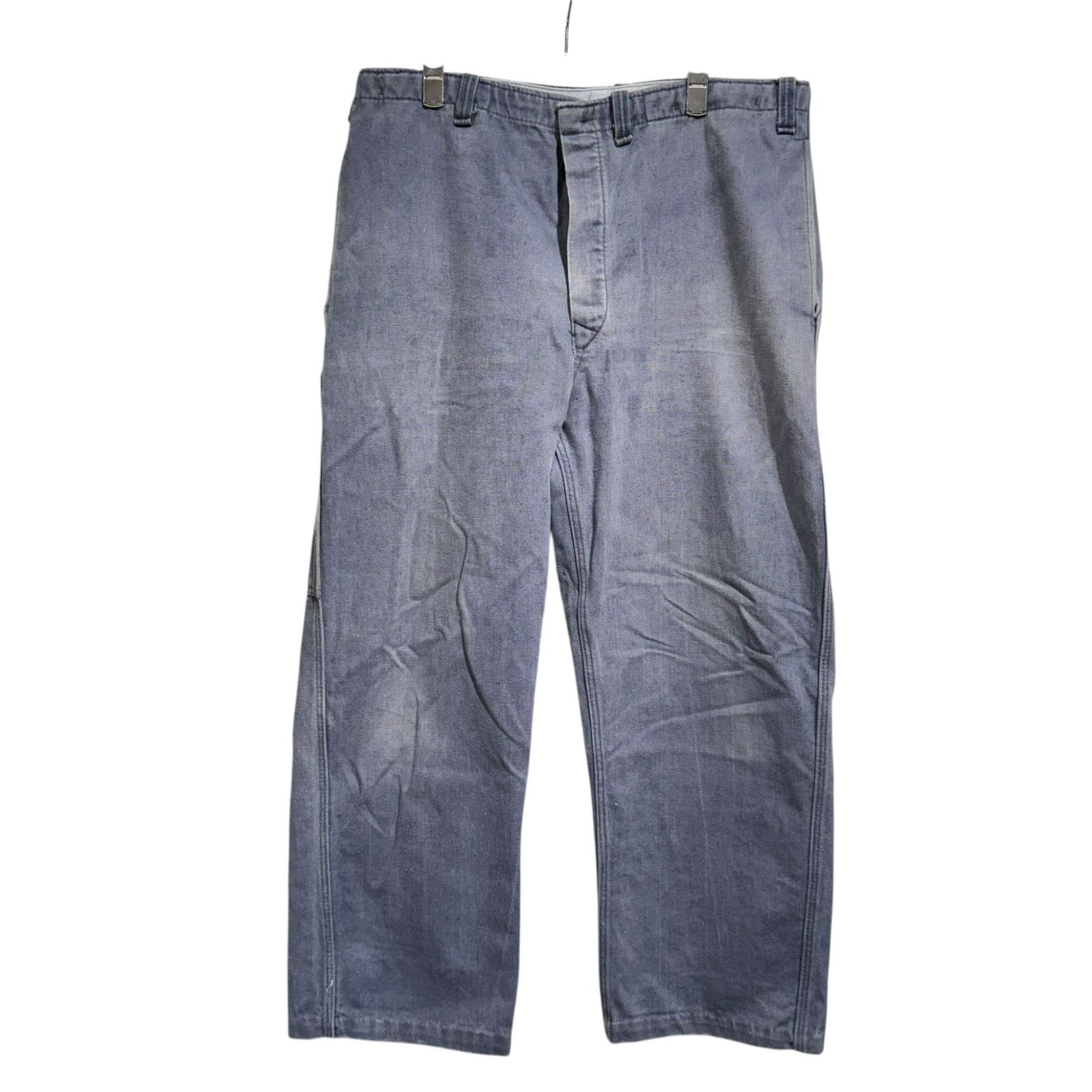 VEB Berufsbekleidung ⑤ OLD ジャーマンワークパンツ メンズ ブルー 50