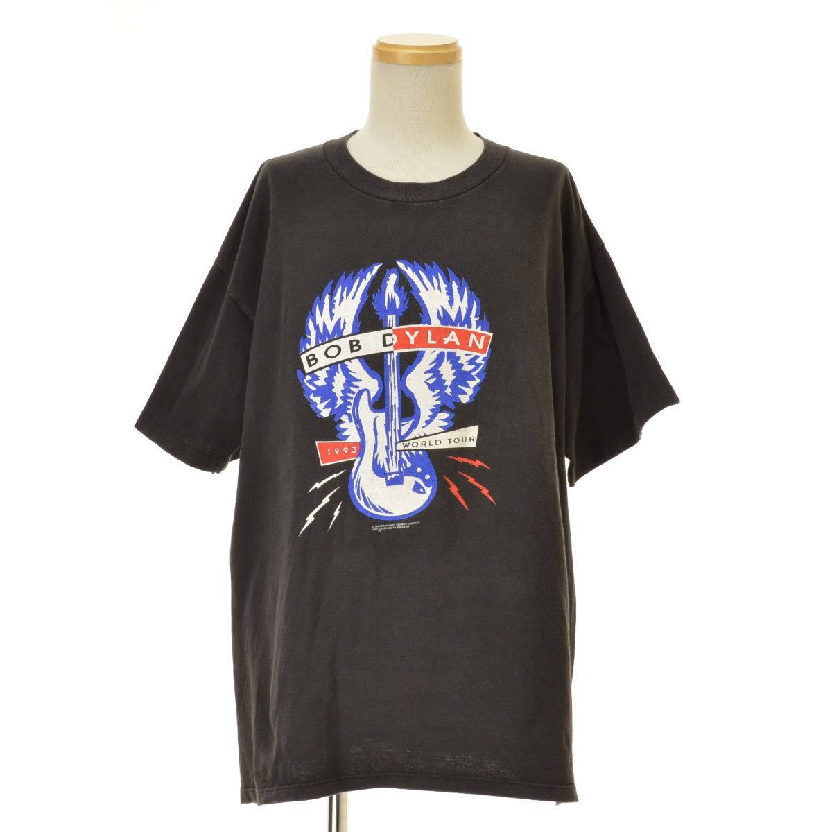 古着】90s BOB DYLAN 1993 WORLD TOUR半袖Tシャツ - メルカリ