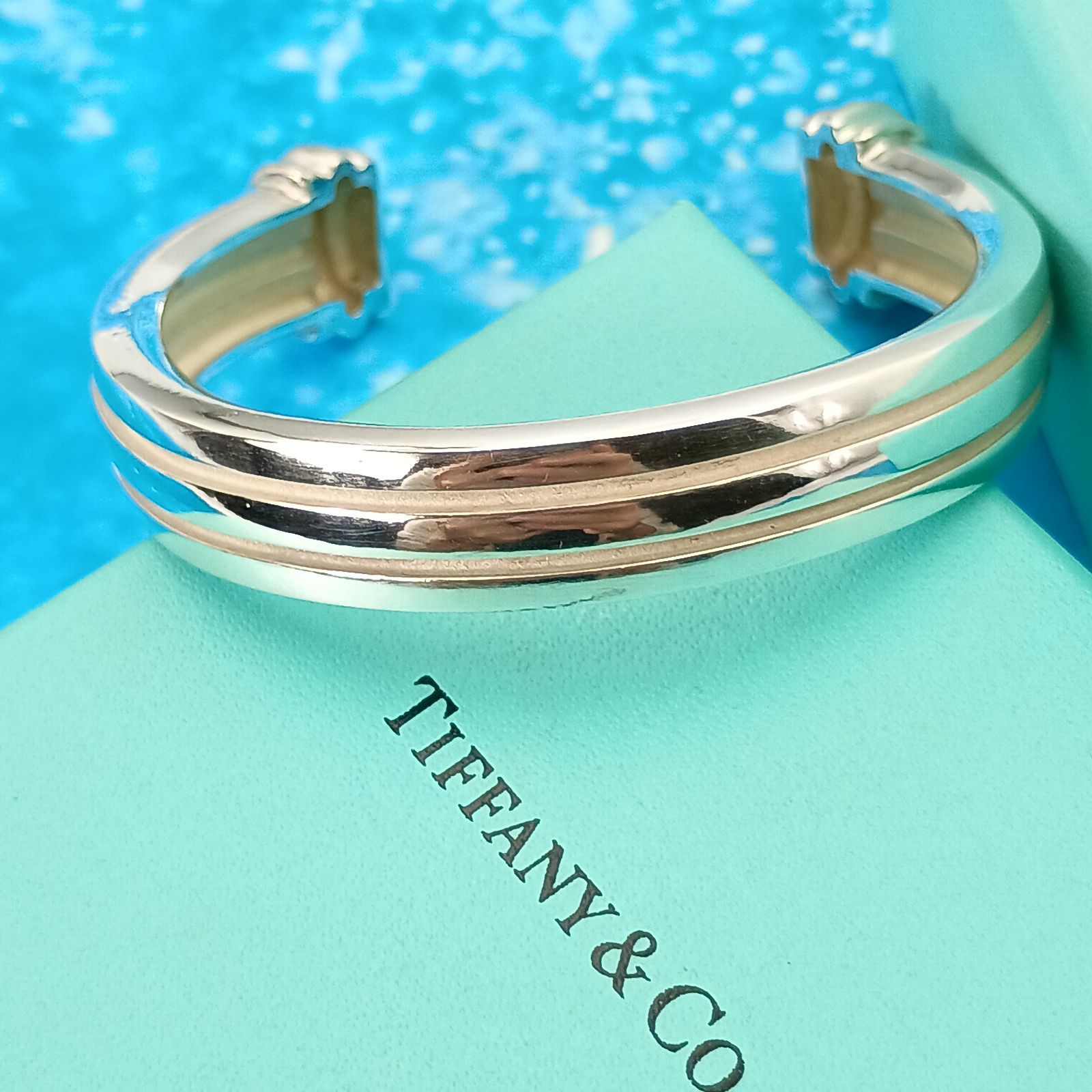 ティファニー　グルーブド　バングル TIFFANY&Co. ティファニー グルーブド バングル メンズ レディース