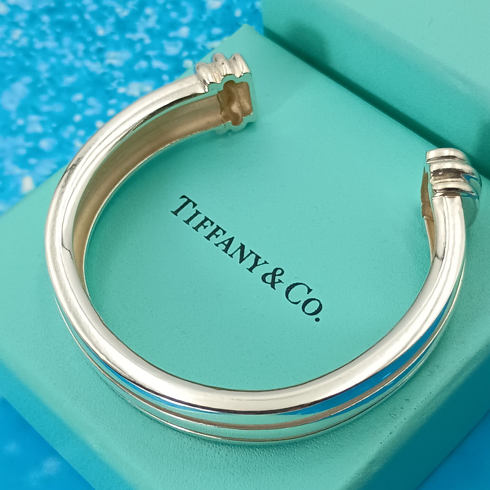 ティファニー　グルーブド　バングル TIFFANY&Co. ティファニー グルーブド バングル メンズ レディース