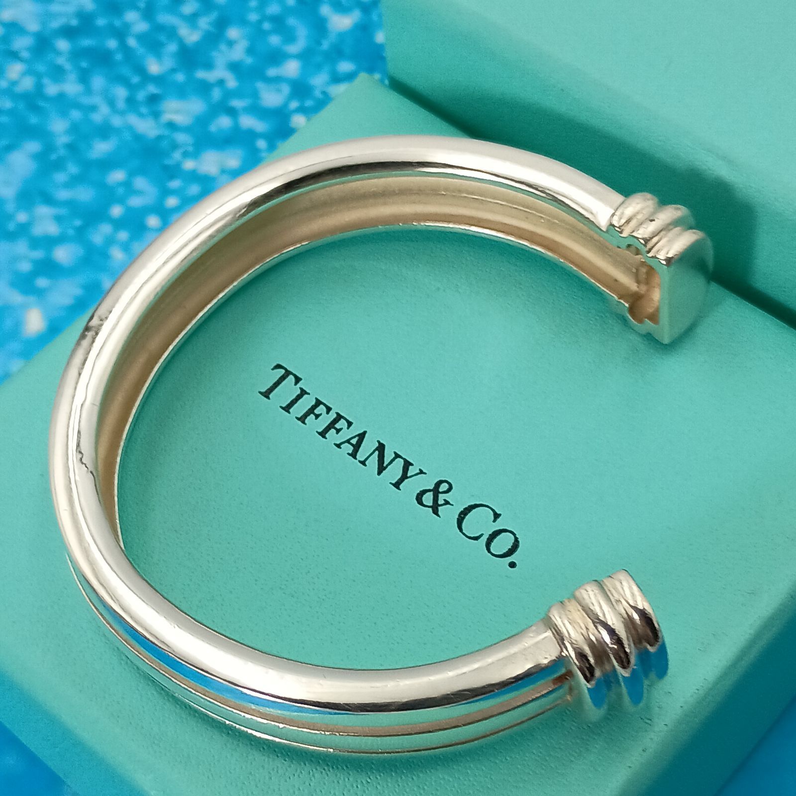 【アンリ】ティファニー　ヴィンテージブレスレット 美品」TIFFANY ティファニー ヴィンテージ ブレスレット