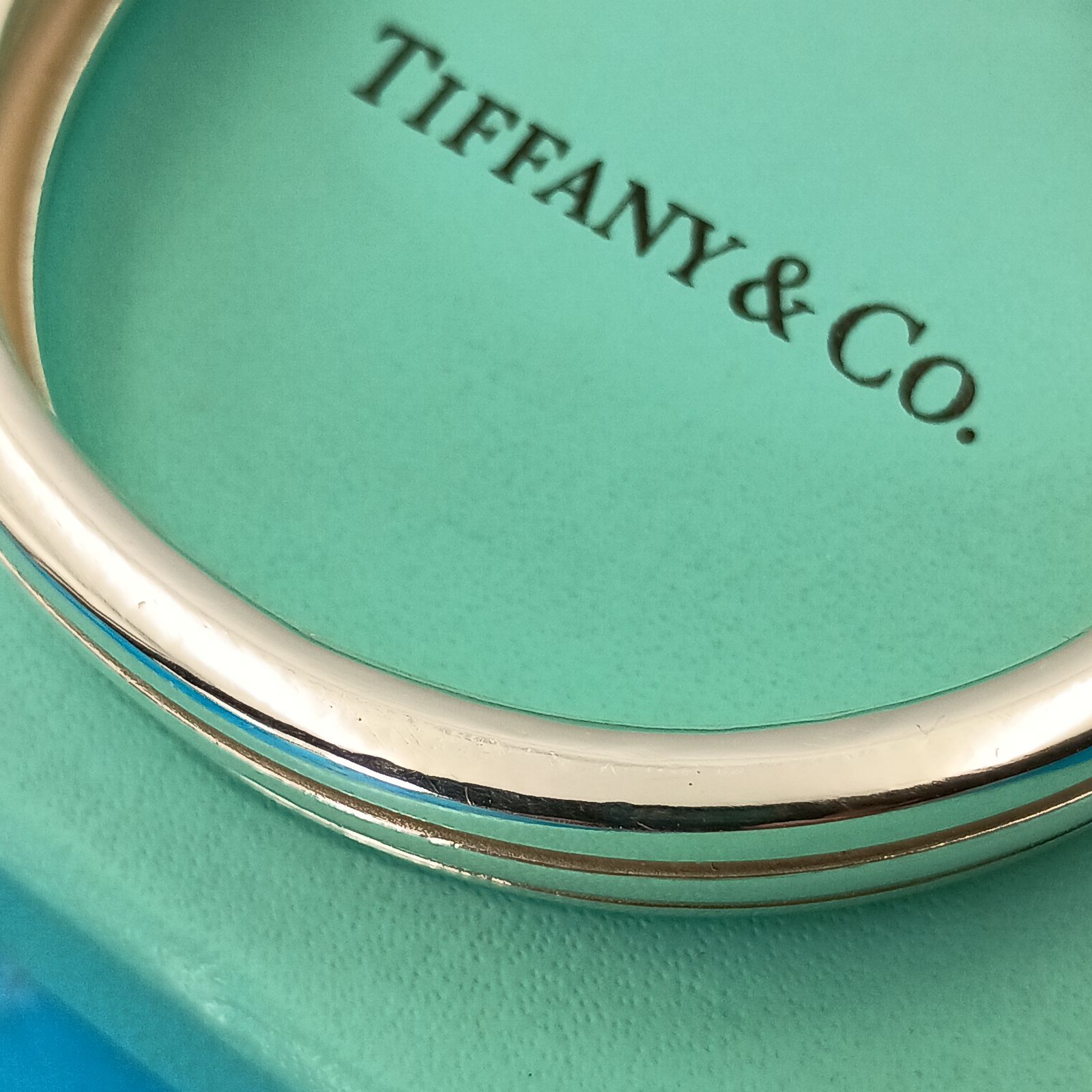 TIFFANY&Co. ティファニー グルーブド バングル メンズ レディース