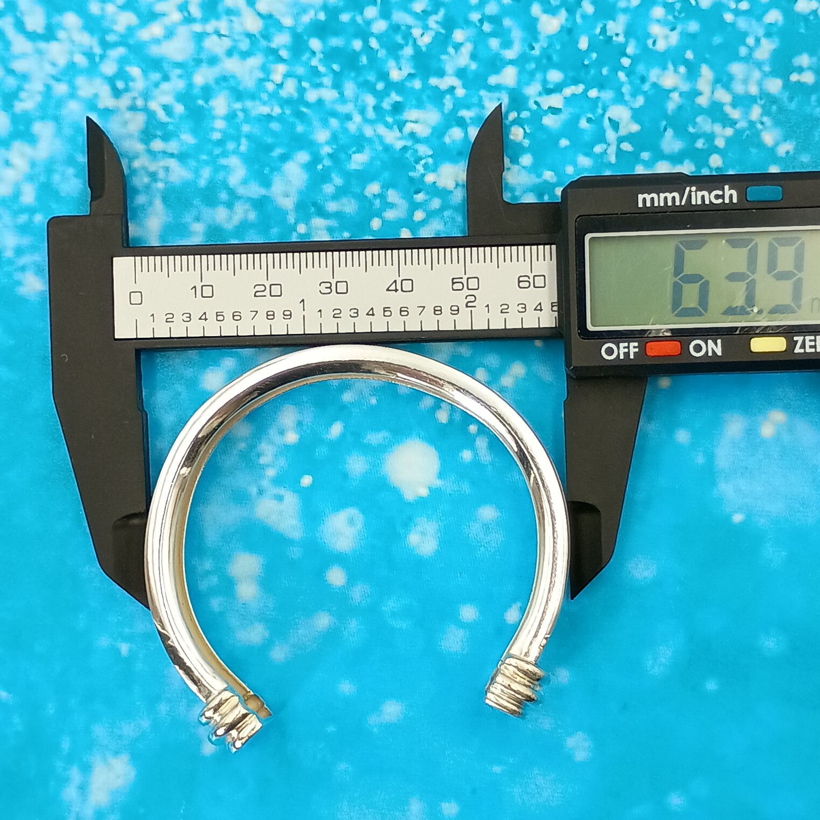 Tiffany925シルバーオープンバングル TIFFANY&Co. ティファニー グルーブド バングル メンズ レディース
