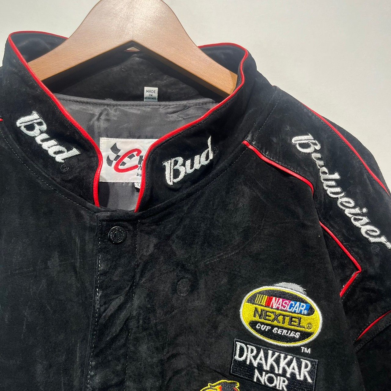 フォロー割10％off】CHASE AUTHENTICS レーシングジャケット Budweiser