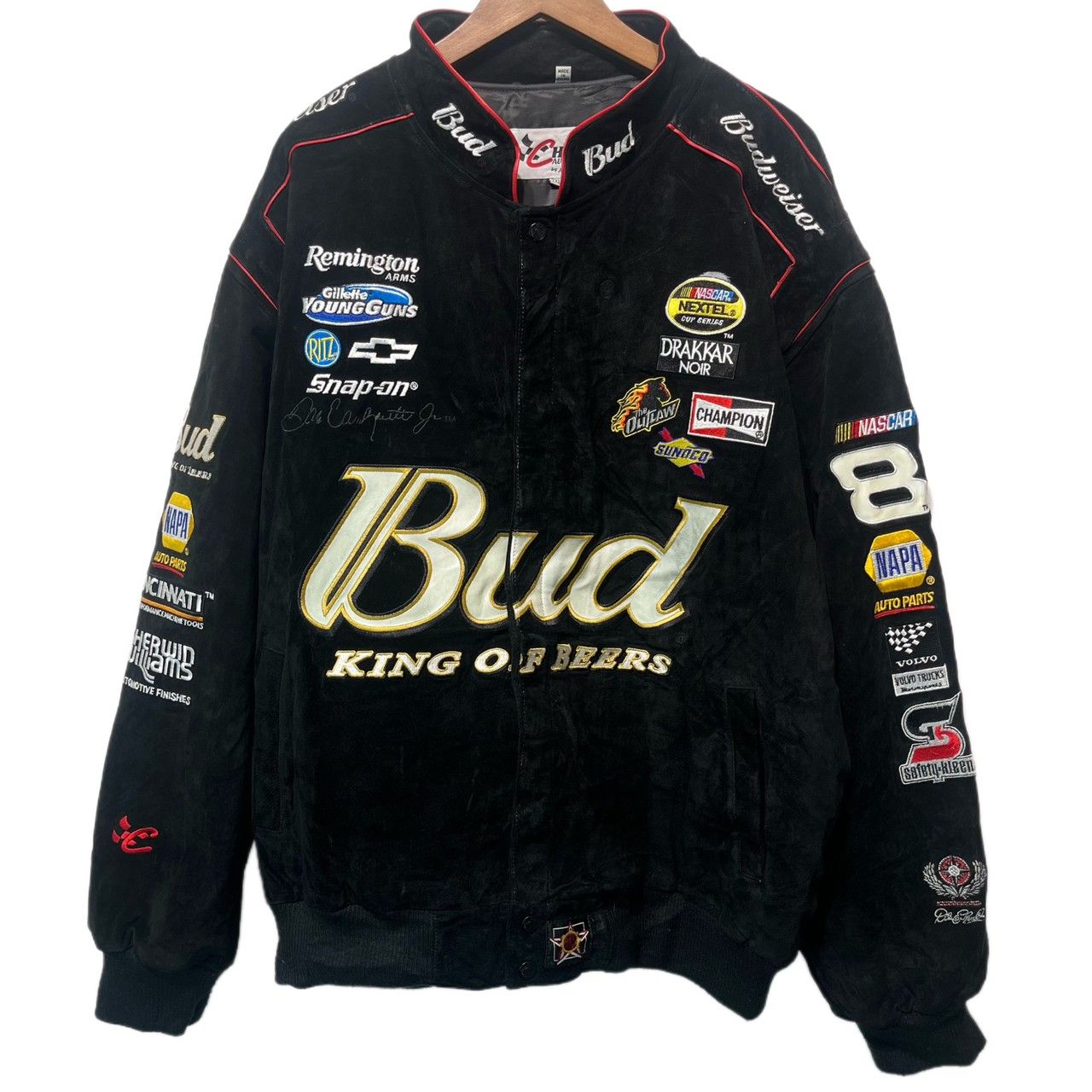 フォロー割10％off】CHASE AUTHENTICS レーシングジャケット Budweiser