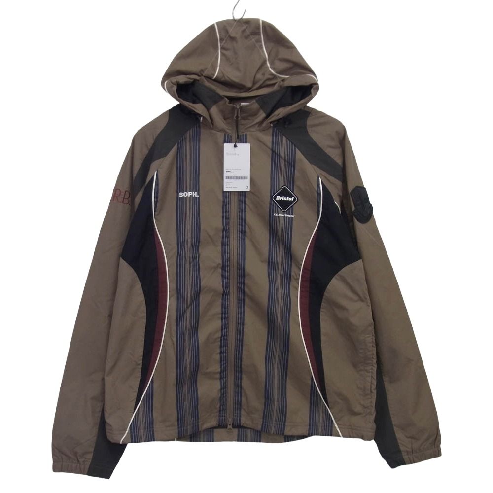 F.C.R.B. エフシーアールビー 25AW FCRBー252000 EXHIBITION GAME JACKET エキシビション ゲームジャケット ナイロンジャケット ブラウン系 M 新古品