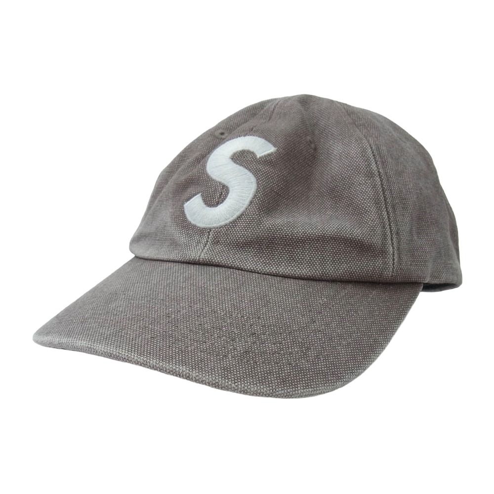 Supreme シュプリーム Pigment S Logo 6-Panel Cap ピグメント エスロゴ 6 パネル キャップ チャコール系
