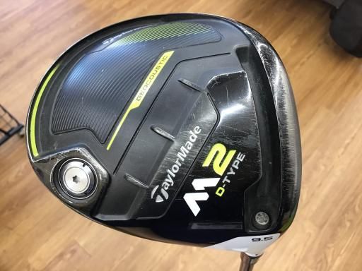中古テーラーメイドM2 D-TYPE9.5 ヘッドのみ　カバー付属 テーラーメイドM2 D-type9.5度ヘッドのみ