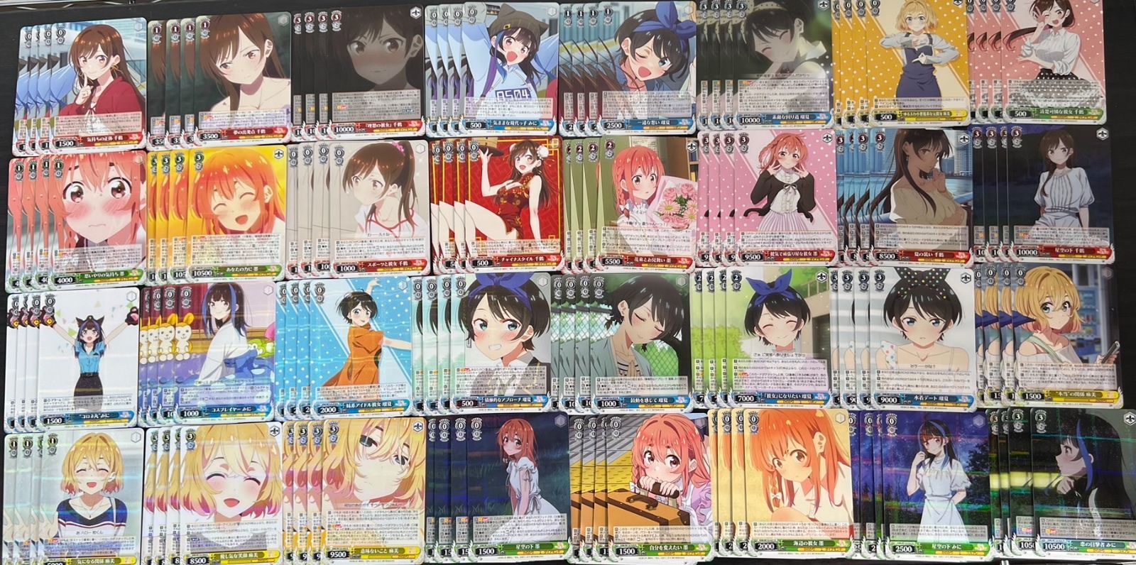 WS かのかりvol.2 RR以下4コン 予約 ヴァイスシュヴァルツ ブースターパック 彼女、お借りし